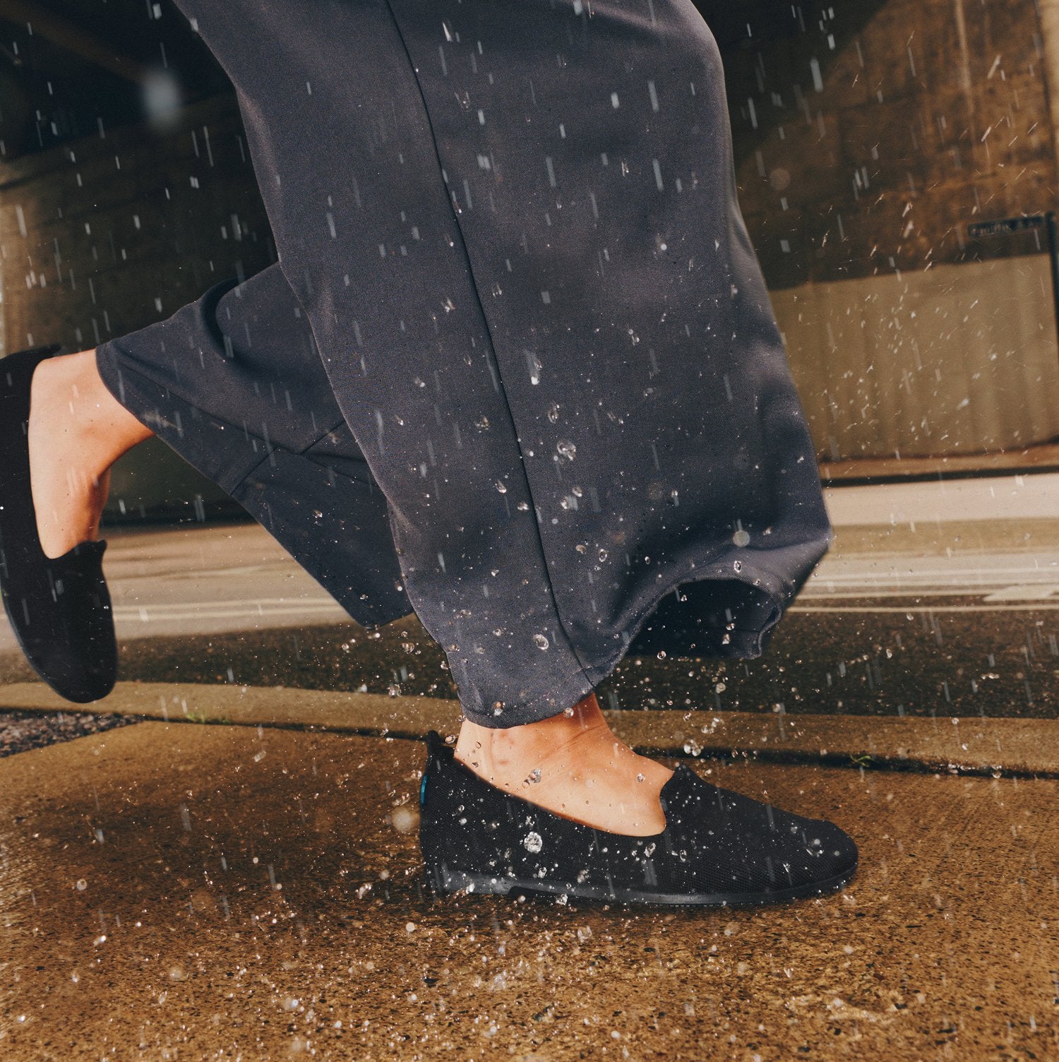 Women's Market Flat - Black - Image 7